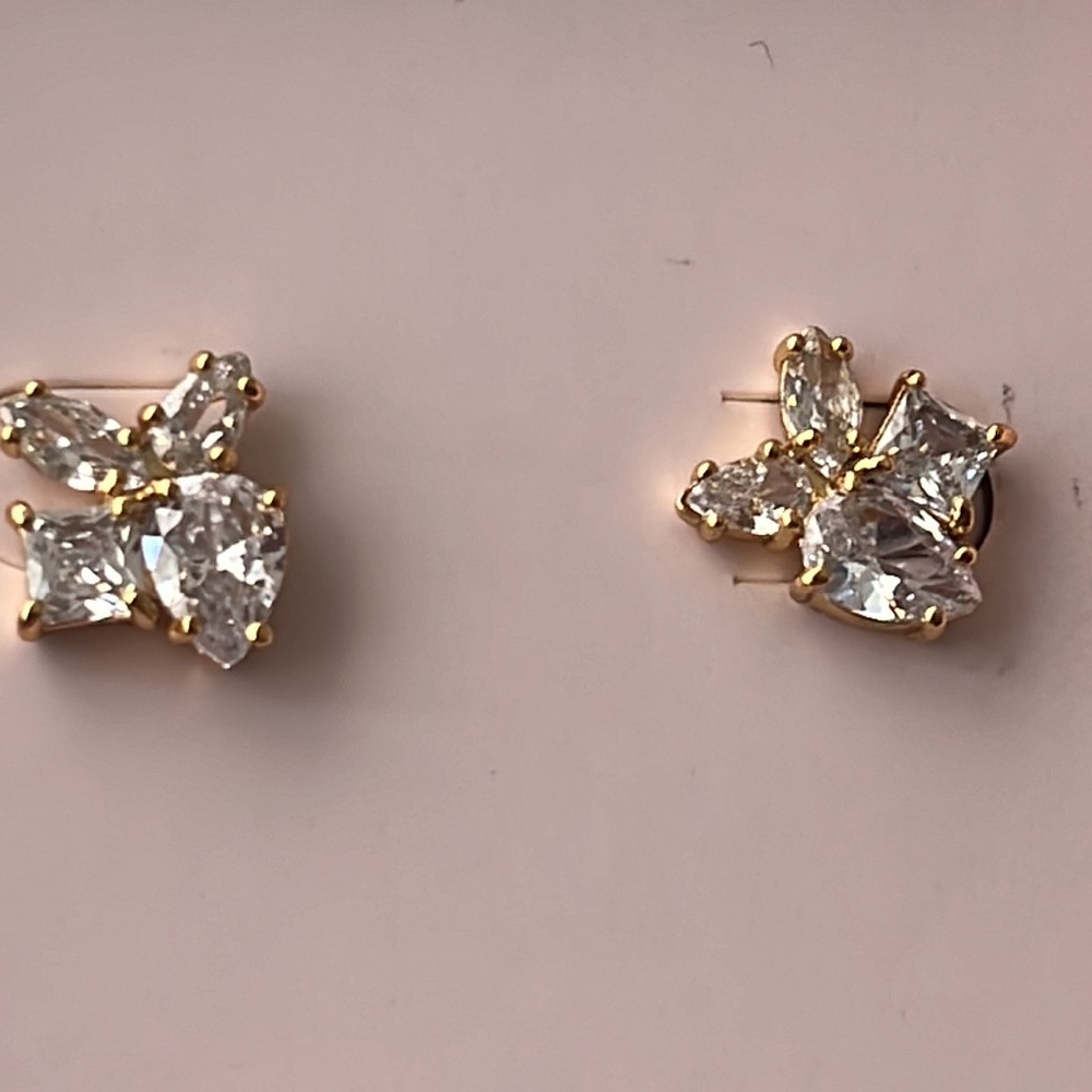 Kate Spade Cluster CZ Stud Earrings - New in Box - Picture 10 of 10